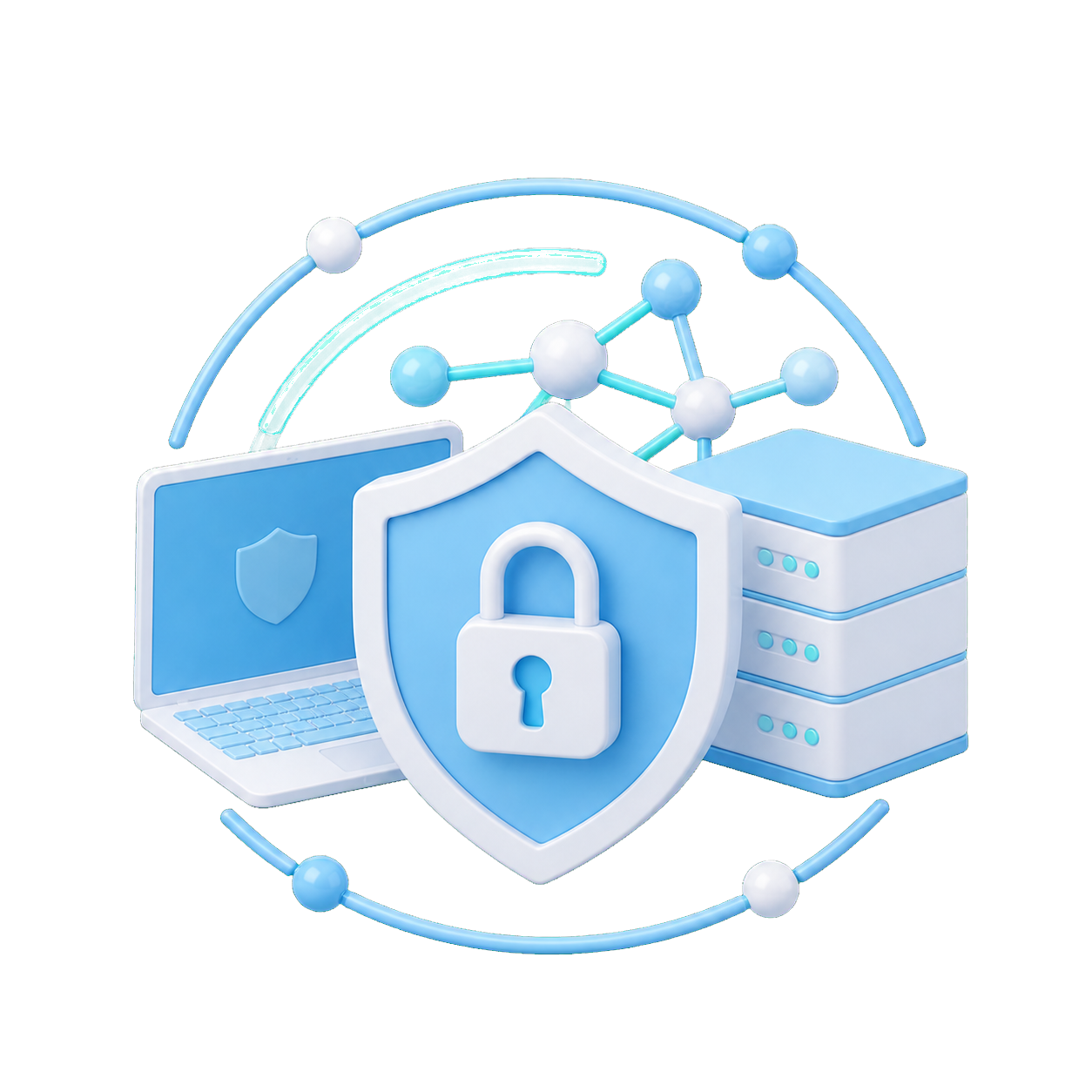 Illustrazione del servizio Sicurezza informatica